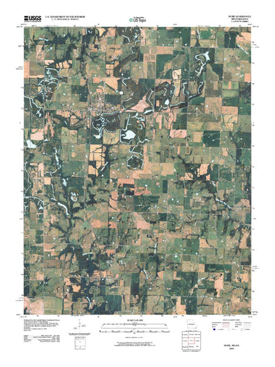 United States Geological Survey Hume, MO-KS (2009, 24000-Scale) digital map