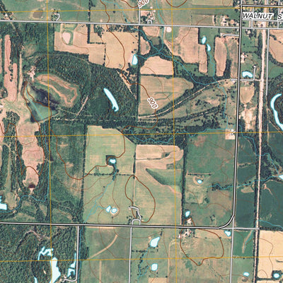 United States Geological Survey Hume, MO-KS (2009, 24000-Scale) digital map
