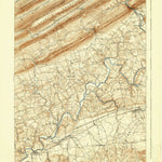 United States Geological Survey Hummelstown, PA (1892, 62500-Scale) digital map
