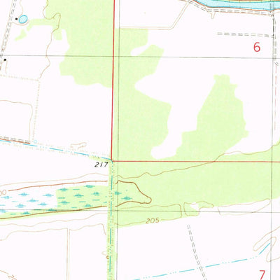 United States Geological Survey Humnoke, AR (1982, 24000-Scale) digital map