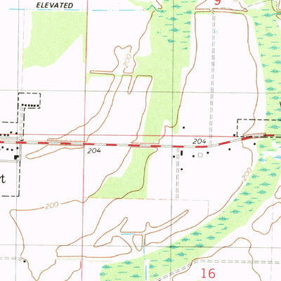 United States Geological Survey Humnoke, AR (1982, 24000-Scale) digital map