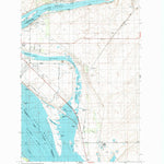 United States Geological Survey Humorist, WA (1992, 24000-Scale) digital map