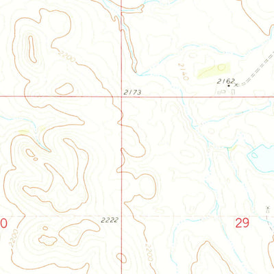 United States Geological Survey Hump Butte, SD-ND (1972, 24000-Scale) digital map