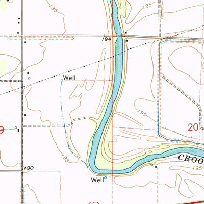 United States Geological Survey Humphrey, AR (1967, 24000-Scale) digital map
