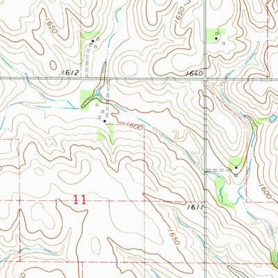 United States Geological Survey Humphrey, NE (1966, 24000-Scale) digital map