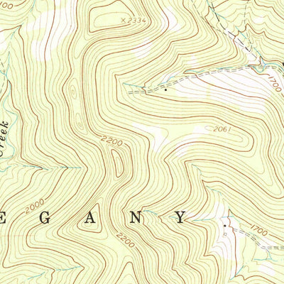United States Geological Survey Humphrey, NY (1961, 24000-Scale) digital map