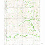 United States Geological Survey Humphrey SE, NE (1966, 24000-Scale) digital map
