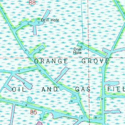 United States Geological Survey Humphreys, LA (1964, 24000-Scale) digital map