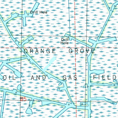 United States Geological Survey Humphreys, LA (1998, 24000-Scale) digital map