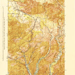 United States Geological Survey Humptulips, WA (1943, 62500-Scale) digital map