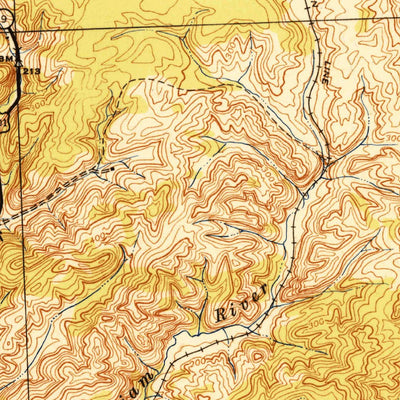 United States Geological Survey Humptulips, WA (1943, 62500-Scale) digital map