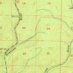 United States Geological Survey Humptulips, WA (1955, 62500-Scale) digital map