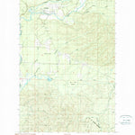 United States Geological Survey Humptulips, WA (1990, 24000-Scale) digital map
