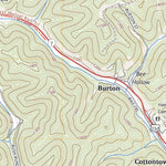 United States Geological Survey Hundred, WV (2023, 24000-Scale) digital map