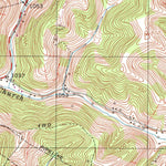 United States Geological Survey Hundred, WV-PA (1998, 24000-Scale) digital map