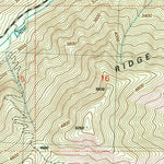 United States Geological Survey Hunger Mountain, WA (2002, 24000-Scale) digital map