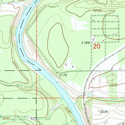 United States Geological Survey Hungry Horse, MT (1962, 24000-Scale) digital map