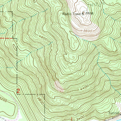 United States Geological Survey Hungry Horse, MT (1962, 24000-Scale) digital map