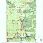 United States Geological Survey Hungry Horse, MT (1994, 24000-Scale) digital map