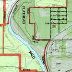 United States Geological Survey Hungry Horse, MT (1994, 24000-Scale) digital map