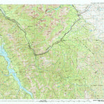 United States Geological Survey Hungry Horse Reservoir, MT (1981, 100000-Scale) digital map
