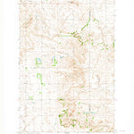 United States Geological Survey Hungry Man Butte, ND (1963, 24000-Scale) digital map