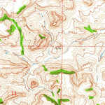 United States Geological Survey Hungry Man Butte, ND (1963, 24000-Scale) digital map