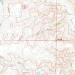 United States Geological Survey Hungry Man Butte, ND (1978, 24000-Scale) digital map