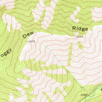 United States Geological Survey Hungry Mountain, WA (1968, 24000-Scale) digital map