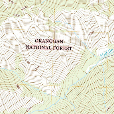 United States Geological Survey Hungry Mountain, WA (2020, 24000-Scale) digital map