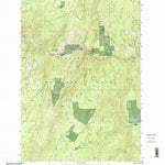 United States Geological Survey Hungry Ridge, ID (1995, 24000-Scale) digital map