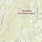United States Geological Survey Hungry Ridge, ID (2020, 24000-Scale) digital map