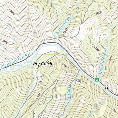 United States Geological Survey Hungry Ridge, ID (2020, 24000-Scale) digital map