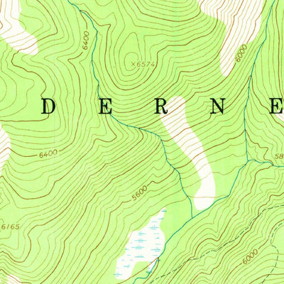 United States Geological Survey Hungry Rock, ID (1966, 24000-Scale) digital map