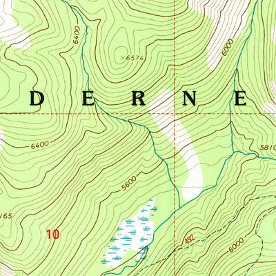 United States Geological Survey Hungry Rock, ID (1995, 24000-Scale) digital map
