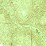 United States Geological Survey Hunt, AR (1963, 24000-Scale) digital map