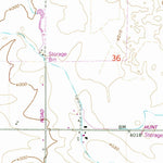 United States Geological Survey Hunt, ID (1964, 24000-Scale) digital map