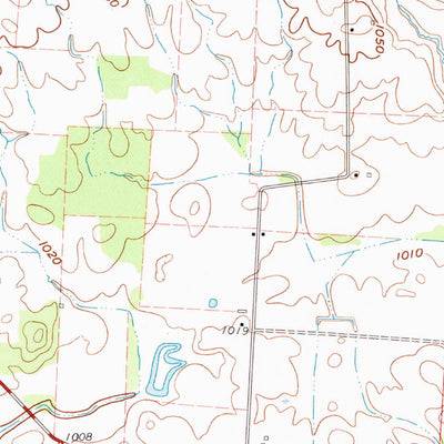 United States Geological Survey Hunt, OH (1961, 24000-Scale) digital map