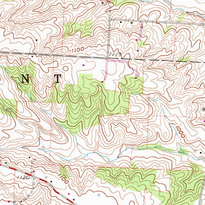 United States Geological Survey Hunt, OH (1961, 24000-Scale) digital map