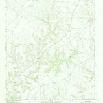 United States Geological Survey Hunt Ranch, TX (1967, 24000-Scale) digital map