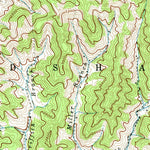 United States Geological Survey Huntdale, NC-TN (1939, 24000-Scale) digital map