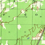 United States Geological Survey Hunter, AR (1939, 62500-Scale) digital map