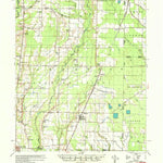 United States Geological Survey Hunter, AR (1958, 62500-Scale) digital map