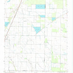 United States Geological Survey Hunter East, AR (1971, 24000-Scale) digital map