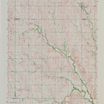 United States Geological Survey Hunter, KS (1967, 24000-Scale) digital map