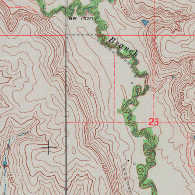 United States Geological Survey Hunter, KS (1967, 24000-Scale) digital map