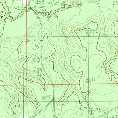 United States Geological Survey Hunter, LA (1984, 24000-Scale) digital map