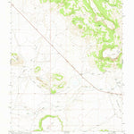 United States Geological Survey Hunter Mesa, NM (1971, 24000-Scale) digital map