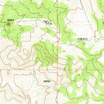 United States Geological Survey Hunter Mesa, NM (1971, 24000-Scale) digital map