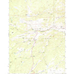 United States Geological Survey Hunter Mesa, WY (1967, 24000-Scale) digital map